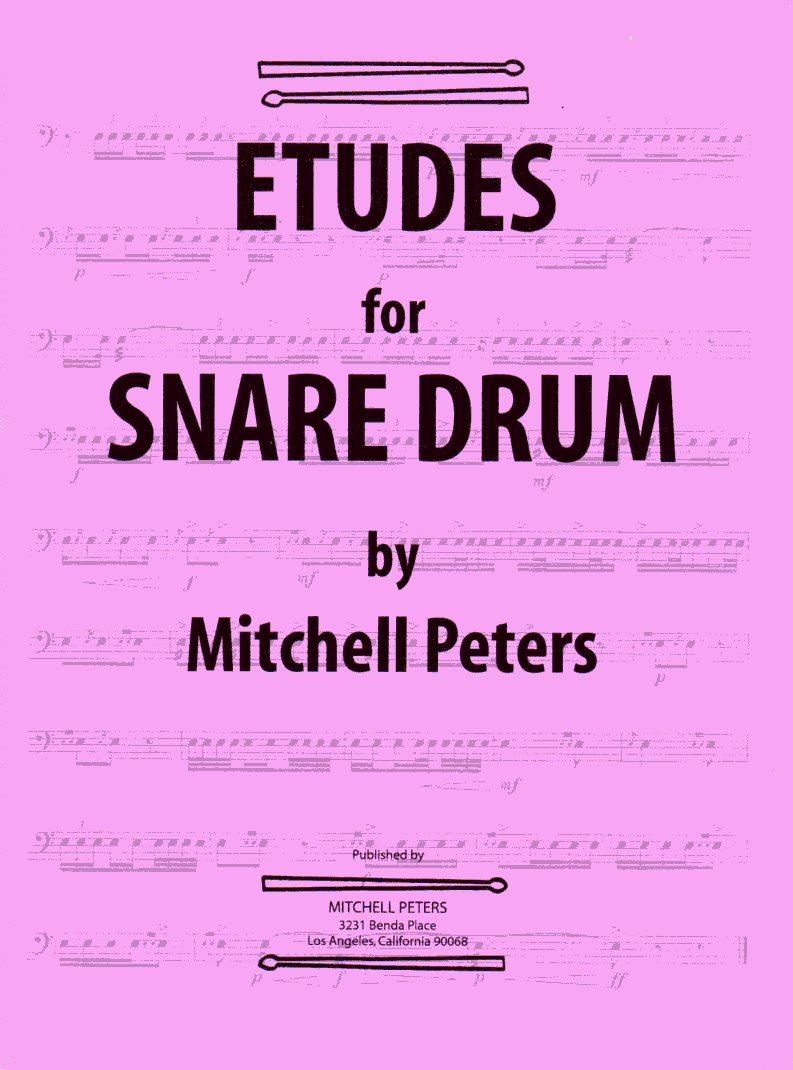 Etudes for Snare Drum Cover